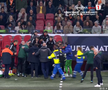 Imagini dramatice în Olanda - Ungaria, foto: captură Prima Sport