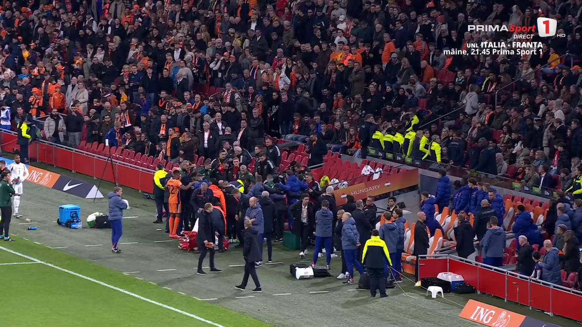 Olanda - Ungaria 4-0 » „Portocala mecanică” a câștigat la Amsterdam și s-a calificat în sferturile de finală ale Ligii Națiunilor
