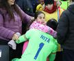 Florin Niță și familia după România - Kosovo FOTO: Ionuț Iordache (GSP)