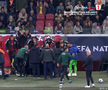 Imagini dramatice în Olanda - Ungaria, foto: captură Prima Sport
