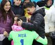 Florin Niță și familia după România - Kosovo FOTO: Ionuț Iordache (GSP)
