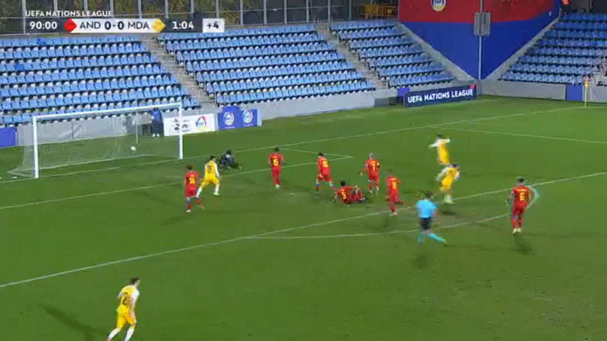 Ce gol a marcat Virgiliu Postolachi pentru Moldova, în Liga Națiunilor!