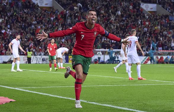 Cristiano Ronaldo a stabilit un nou record » Portugalia s-a calificat în sferturile de finală ale Ligii Națiunilor