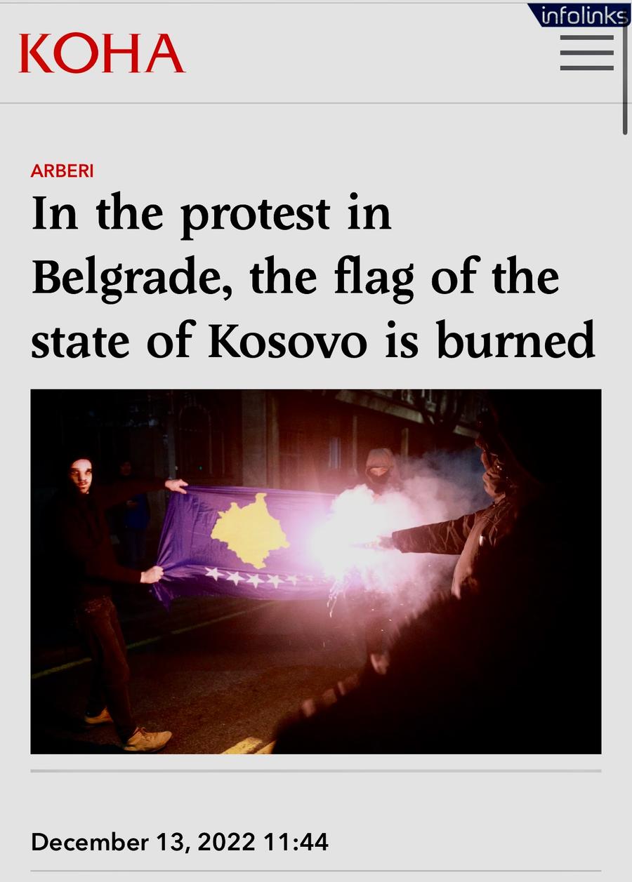 Articolul din 2022 DE NECREZUT! » Ce a scris Federația din Kosovo într-un comunicat oficial + Imaginea fake cu care a fost ilustrat mesajul