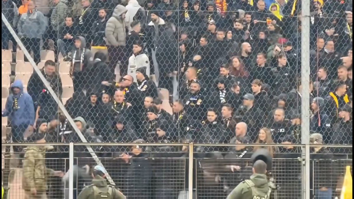 Fanii români au fost bătuți de Armată în Bosnia // foto: captură oslobodjenje.ba