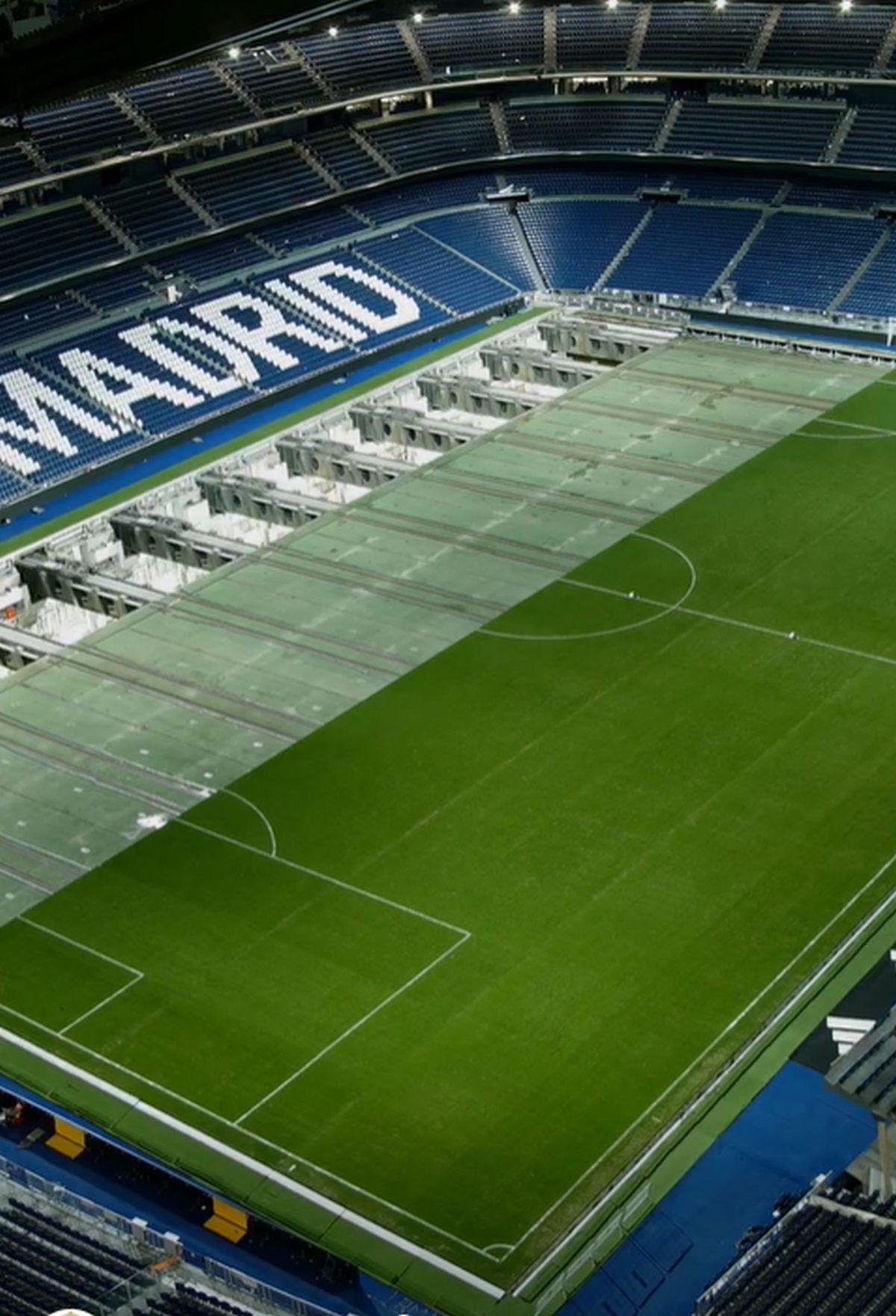 Imagini SF » Cum s-a transformat Bernabeu pentru a găzdui un meci de NFL