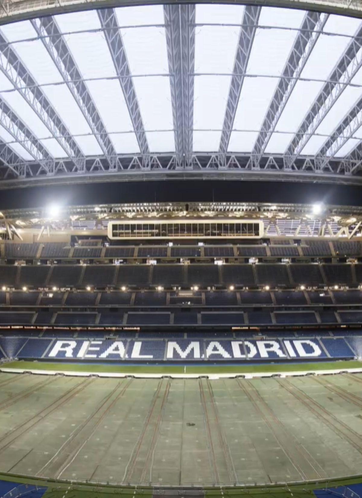 Imagini SF » Cum s-a transformat Bernabeu pentru a găzdui un meci de NFL