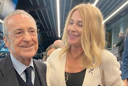 Nadia Comăneci și Florentino Perez // FOTO: Instagram