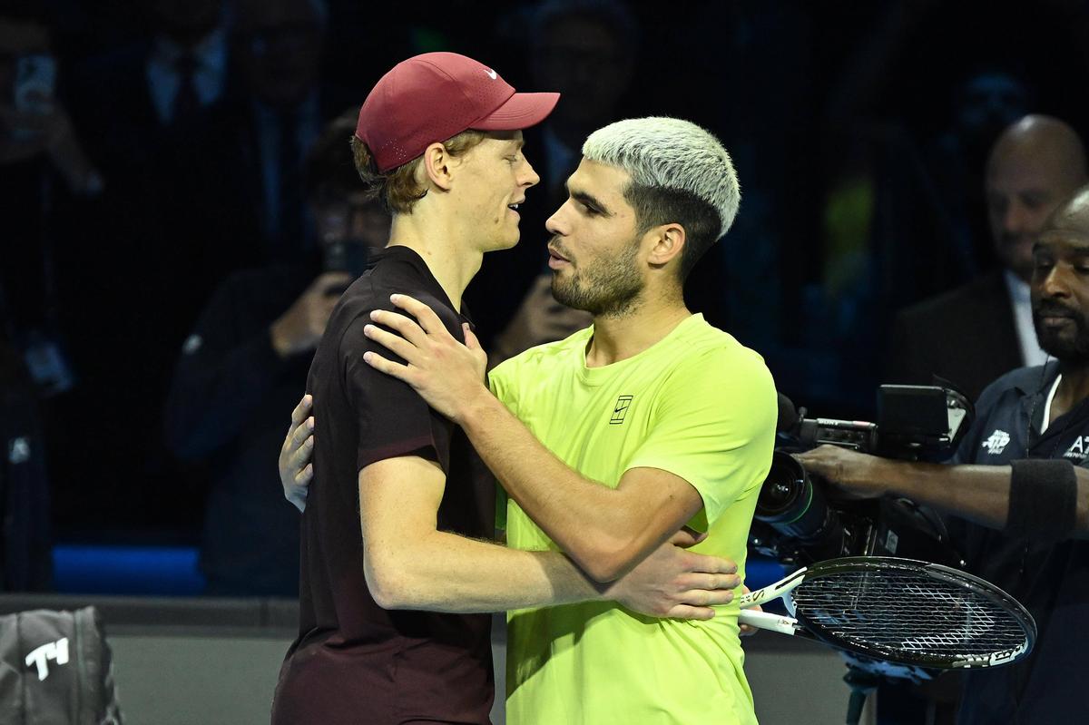 Sinner și Alcaraz, după Turneul Campionilor din 2025