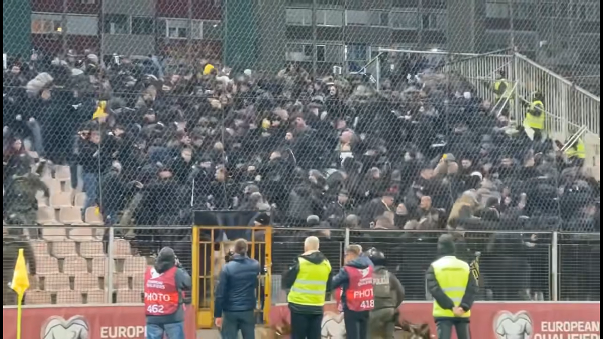 Fanii români au fost bătuți de Armată în Bosnia // foto: captură oslobodjenje.ba