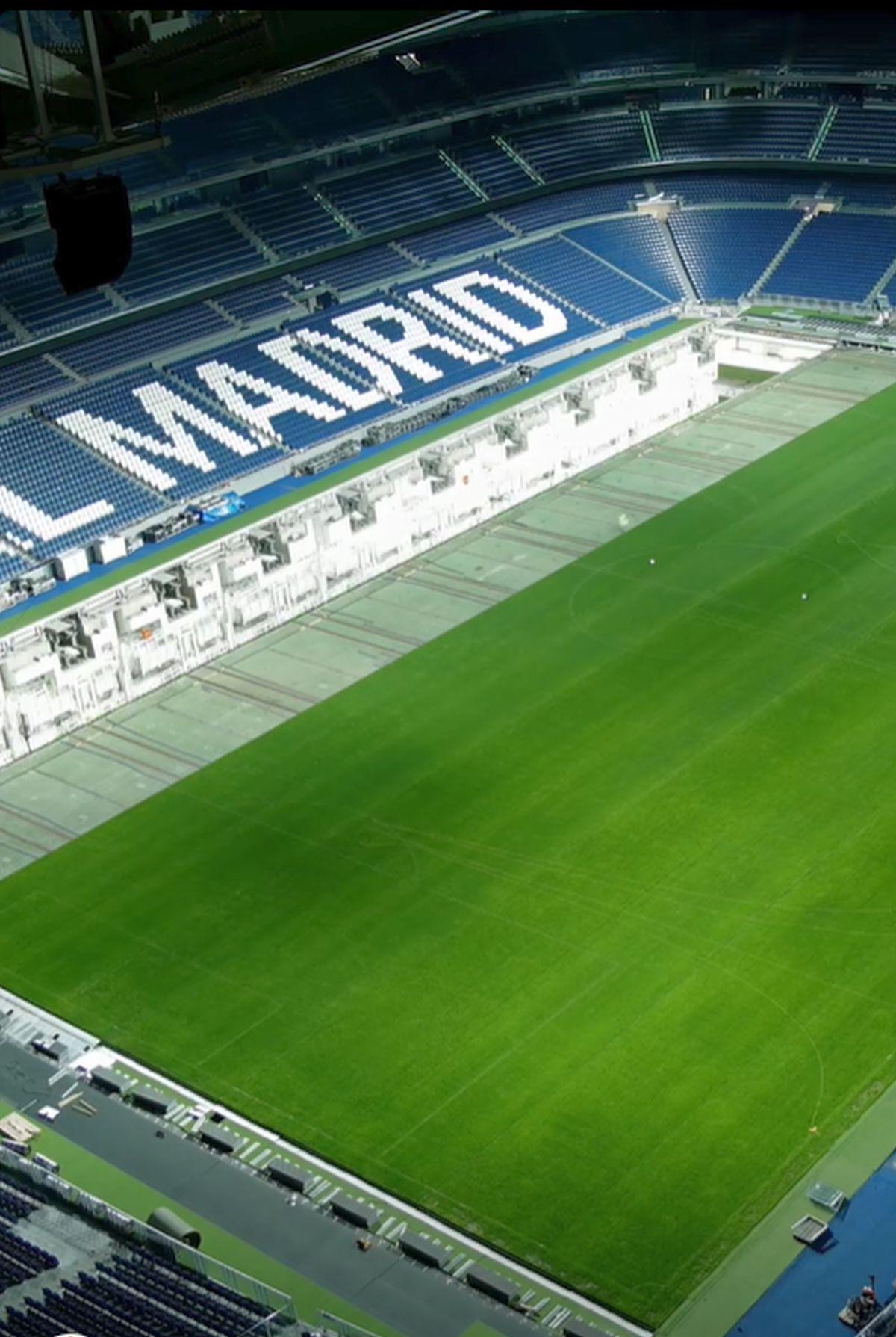 Imagini SF » Cum s-a transformat Bernabeu peste noapte