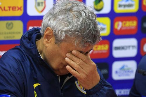 Mircea Lucescu, la conferința premergătoare meciului Bosnia - România / FOTO: Ionuț Iordache (GSP.ro)