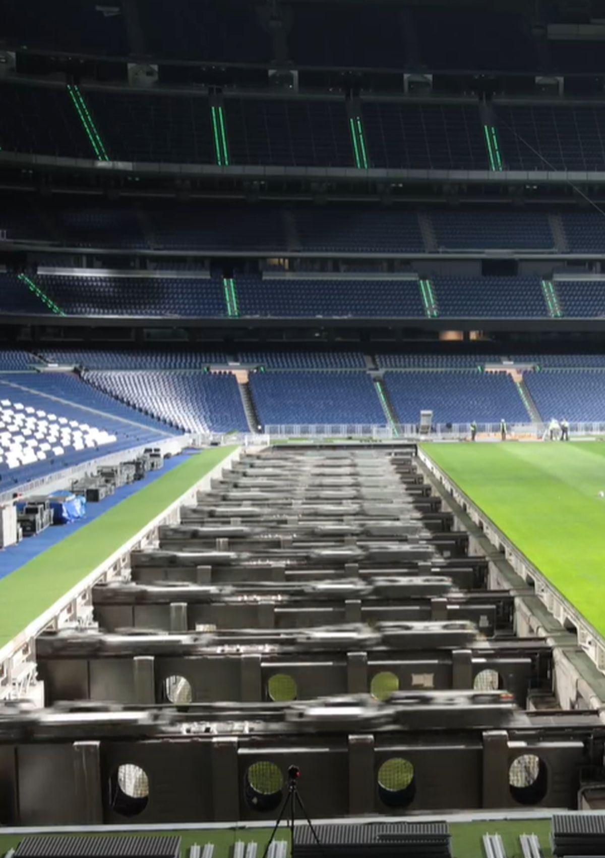 Imagini SF » Cum s-a transformat Bernabeu peste noapte