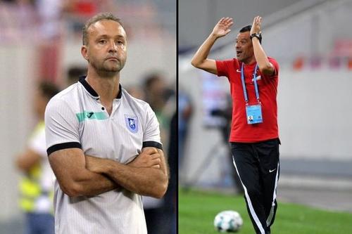 Corneliu Papură (stânga) și Toni Petrea