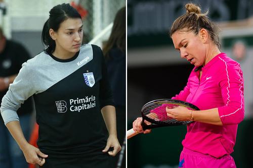 Cristina Neagu și Simona Halep