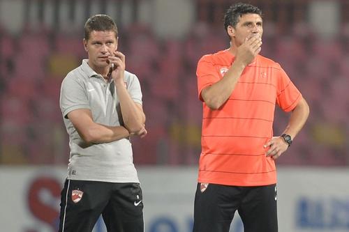 Alin Chița, în dreapta, a fost „secundul” lui Stoican la Dinamo. Sursă foto: GSP