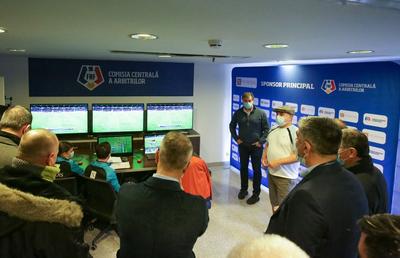 Sistemul VAR, prezentat echipelor din Liga 1: „A fost interesant. Vor mai exista discuții” » Kyros Vassaras a participat și el
