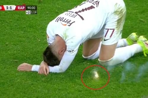 Tragedia evitată în ultimul moment la derby-ul FCSB - Rapid / Captură Look Sport