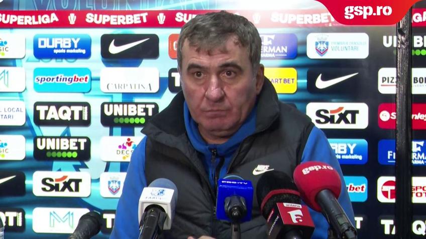 FC Voluntari și Farul Constanța au remizat, scor 1-1, în runda cu numărul 21 din Liga 1. Gică Hagi (57 de ani), managerul clubului dobrogean, crede că rezultatul a fost unul corect.