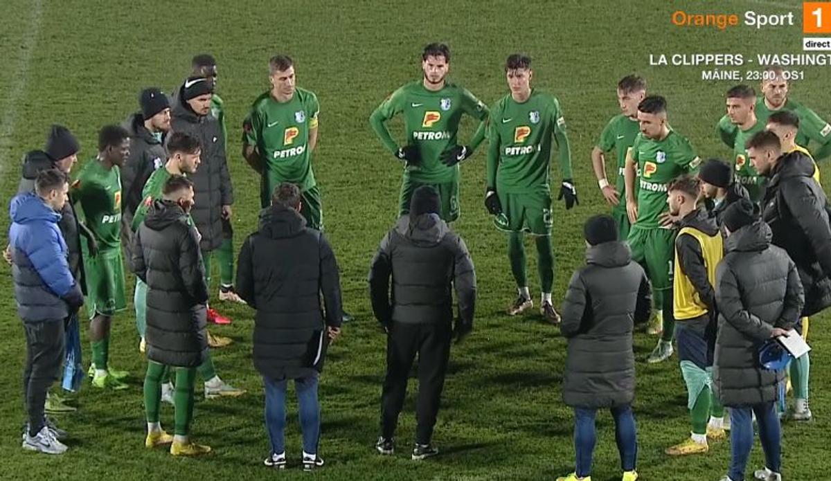 FOTO FC Voluntari - Farul, Hagi - ședință pe teren 16.12.2022