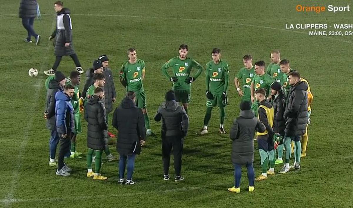 FOTO FC Voluntari - Farul, Hagi - ședință pe teren 16.12.2022