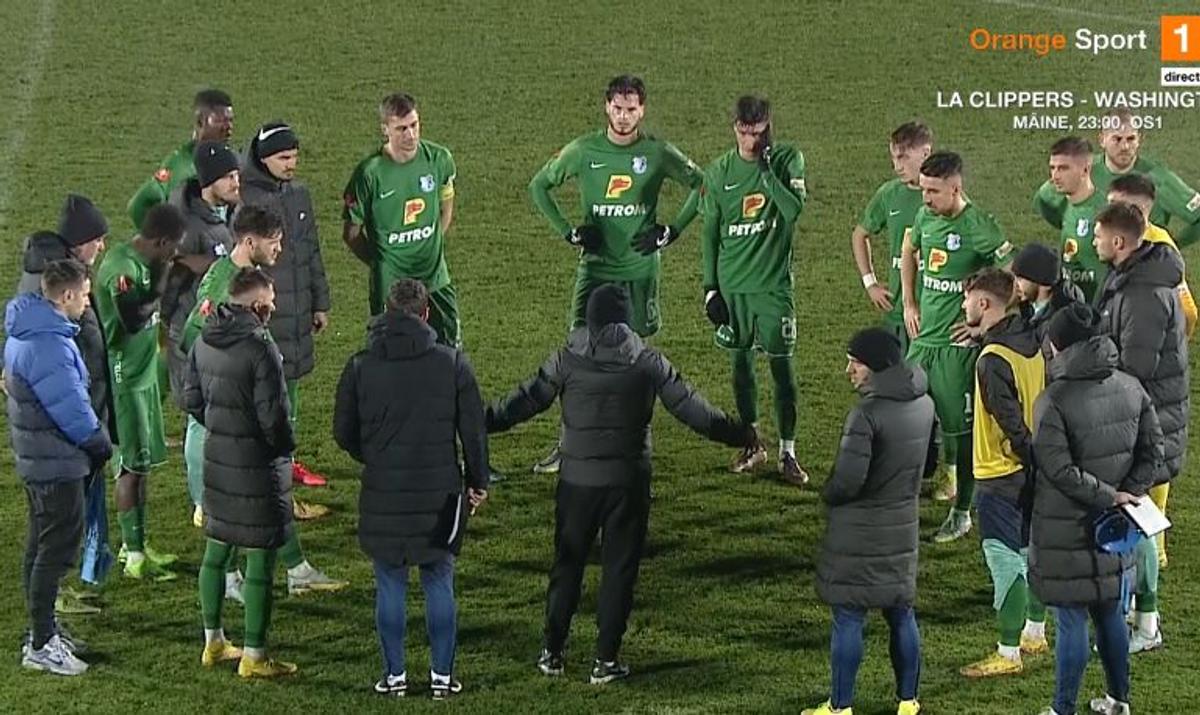FOTO FC Voluntari - Farul, Hagi - ședință pe teren 16.12.2022