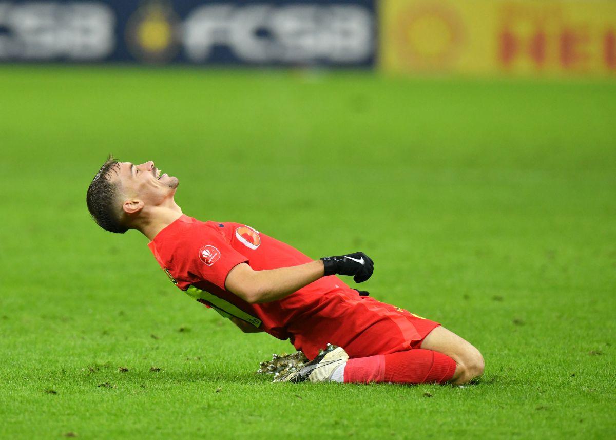Darius Olaru, MVP în FCSB - Hermannstadt: „Oricine ar fi marcat” » Ce spun Coman și Băluță