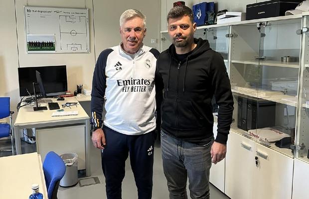 Experiența carierei pentru un antrenor pe val din România » A mers la Madrid să ia lecții de la Carlo Ancelotti