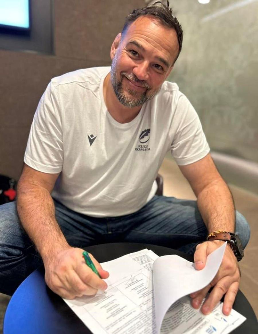 Naționala de rugby a României are antrenor nou din 2024 » A fost în staff-ul unei echipe participante la Cupa Mondială 2023