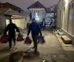 Suporterii lui Poli Iași au realizat o acțiune caritabilă înainte de Crăciun / Sursă foto: Facebook@ A.S. Peluza Nord Iași