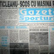 Ce scria Gazeta Sporturilor, după înfrângerea Universității Craiova cu Dinamo Tbilisi
