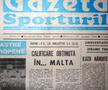 Ce scria Gazeta Sporturilor, după înfrângerea Universității Craiova cu Dinamo Tbilisi