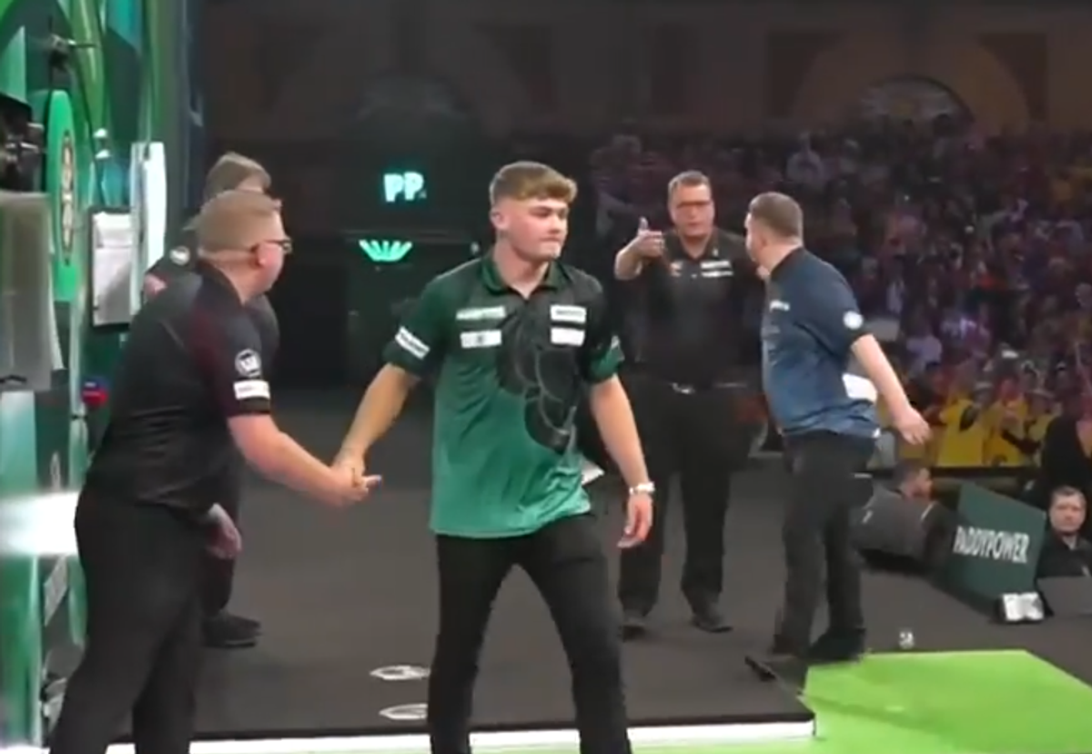 Cameron Menzies, incident la Campionatul Mondial de Darts