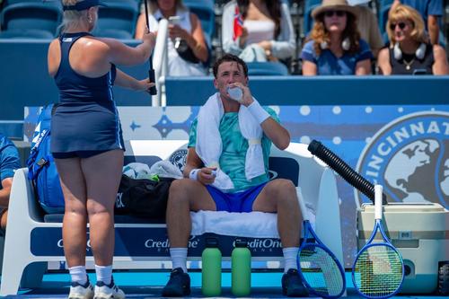 Casper Ruud, la turneul ATP de la Cincinnati/Foto: Imago Images