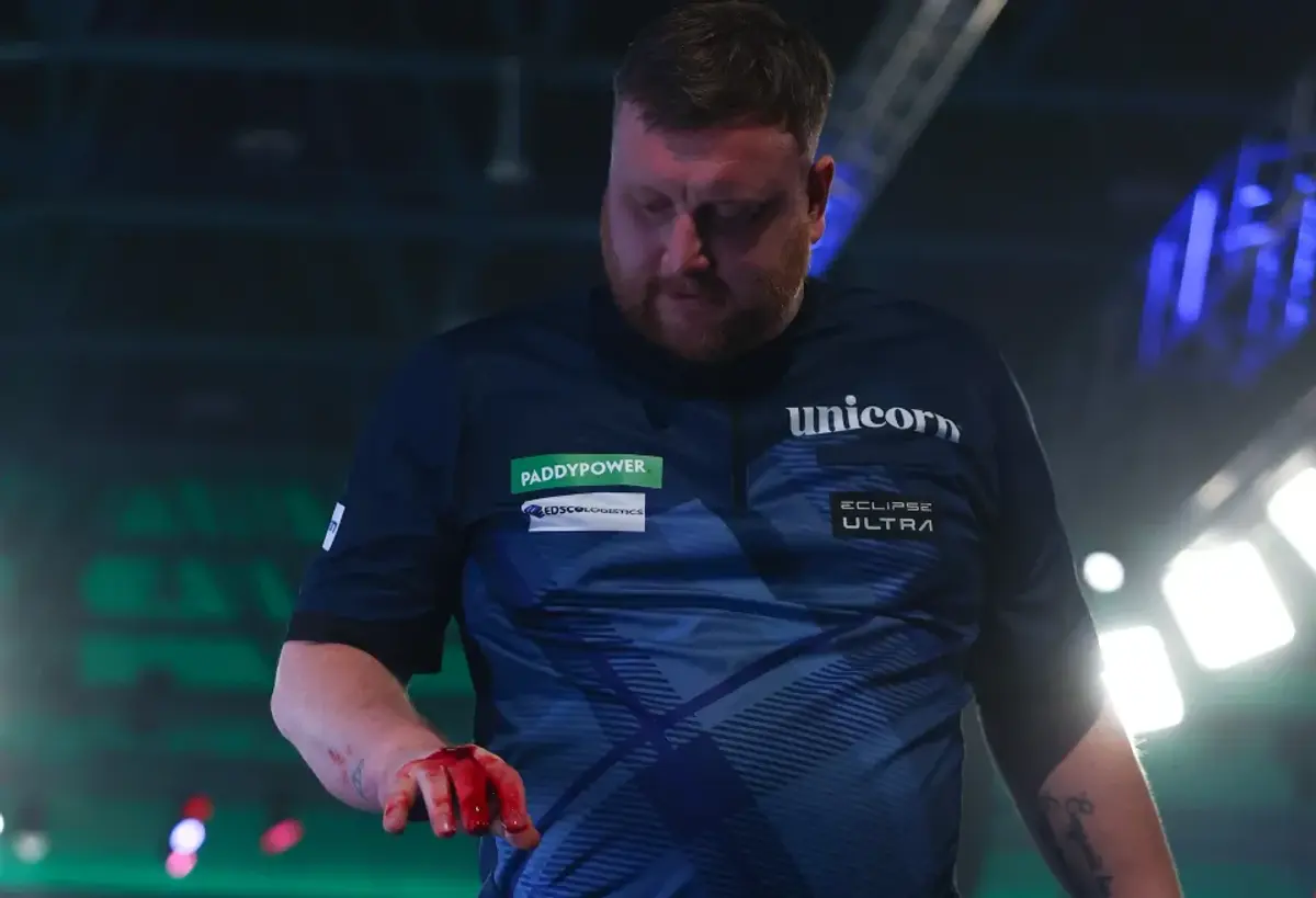Cameron Menzies, incident la Campionatul Mondial de Darts