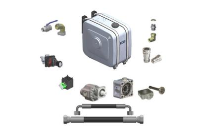 Ce include un kit complet de basculare pentru camion?