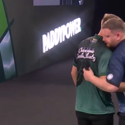 Cameron Menzies, incident la Campionatul Mondial de Darts / foto: captură Sky Sports
