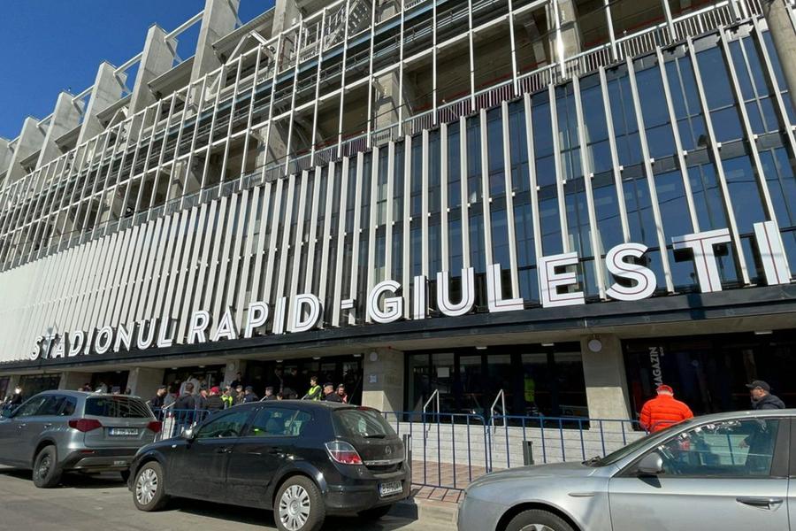 Stadionul Rapid - Giulești. Foto: GSP.RO Stadionul Rapid își schimbă iar denumirea! Ce se întâmplă cu cei 600.000 de euro care intrau în club