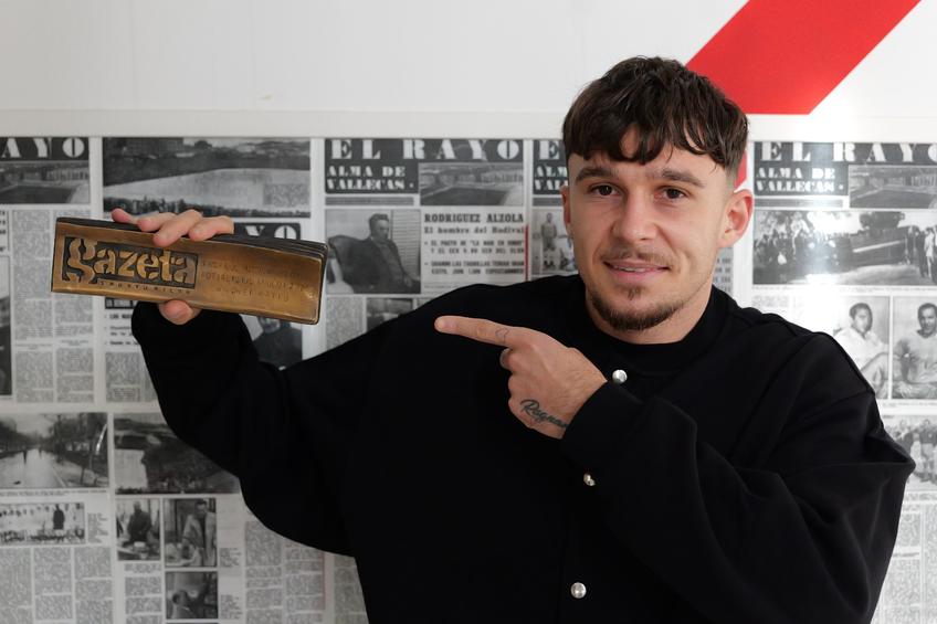 Andrei Rațiu a intrat în 2025 pe lista selectă a celor mai buni fotbaliști români din tradiționala Anchetă GSP. Foto: Andrei Furnigă (GSP)
