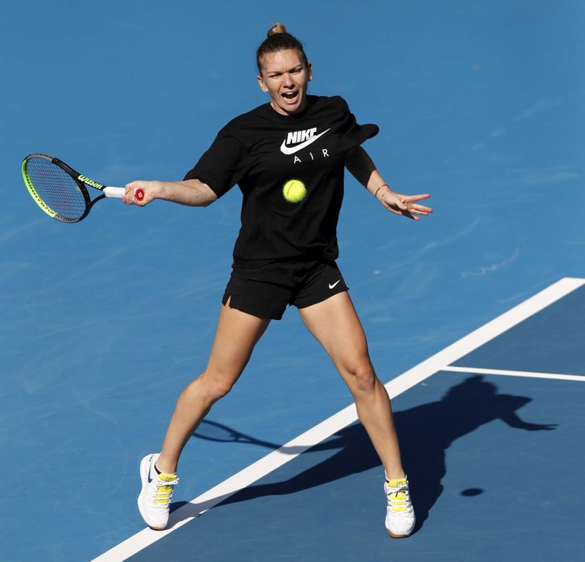 SIMONA HALEP LA AUSTRALIAN OPEN // VIDEO Simona Halep, imitată de nepoata ei: „Stai să mă enervez!”