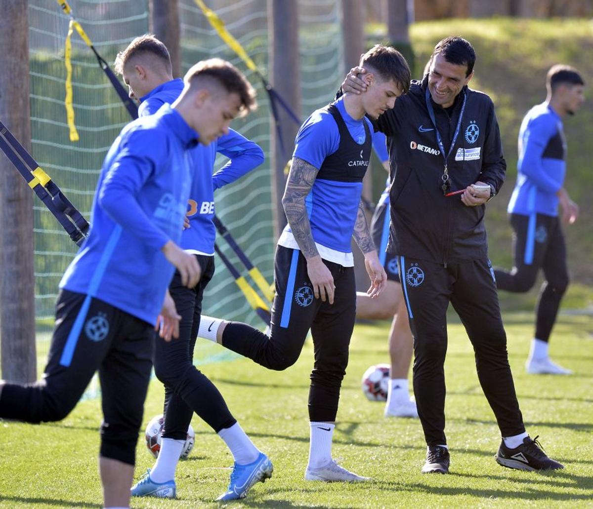 Adi Mutu și Mirel Rădoi în cantonamentul FCSB