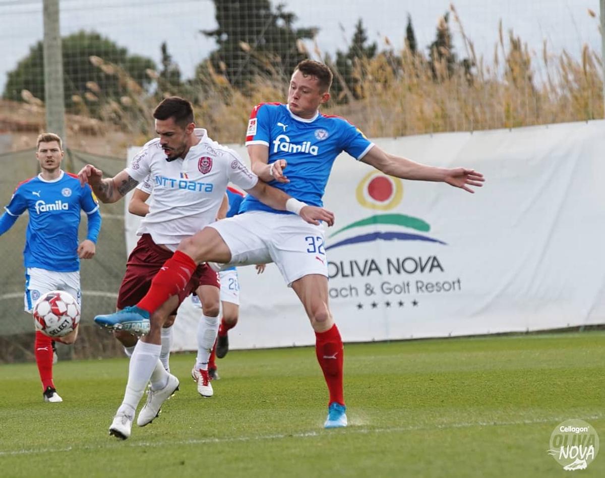 CFR CLUJ - HOLSTEIN KIEL 1-2 // VIDEO Campioana a pierdut primul amical al anului » George Țucudean a revenit pe teren