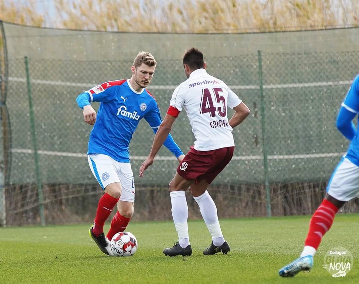 CFR CLUJ - HOLSTEIN KIEL 1-2 // VIDEO Campioana a pierdut primul amical al anului » George Țucudean a revenit pe teren