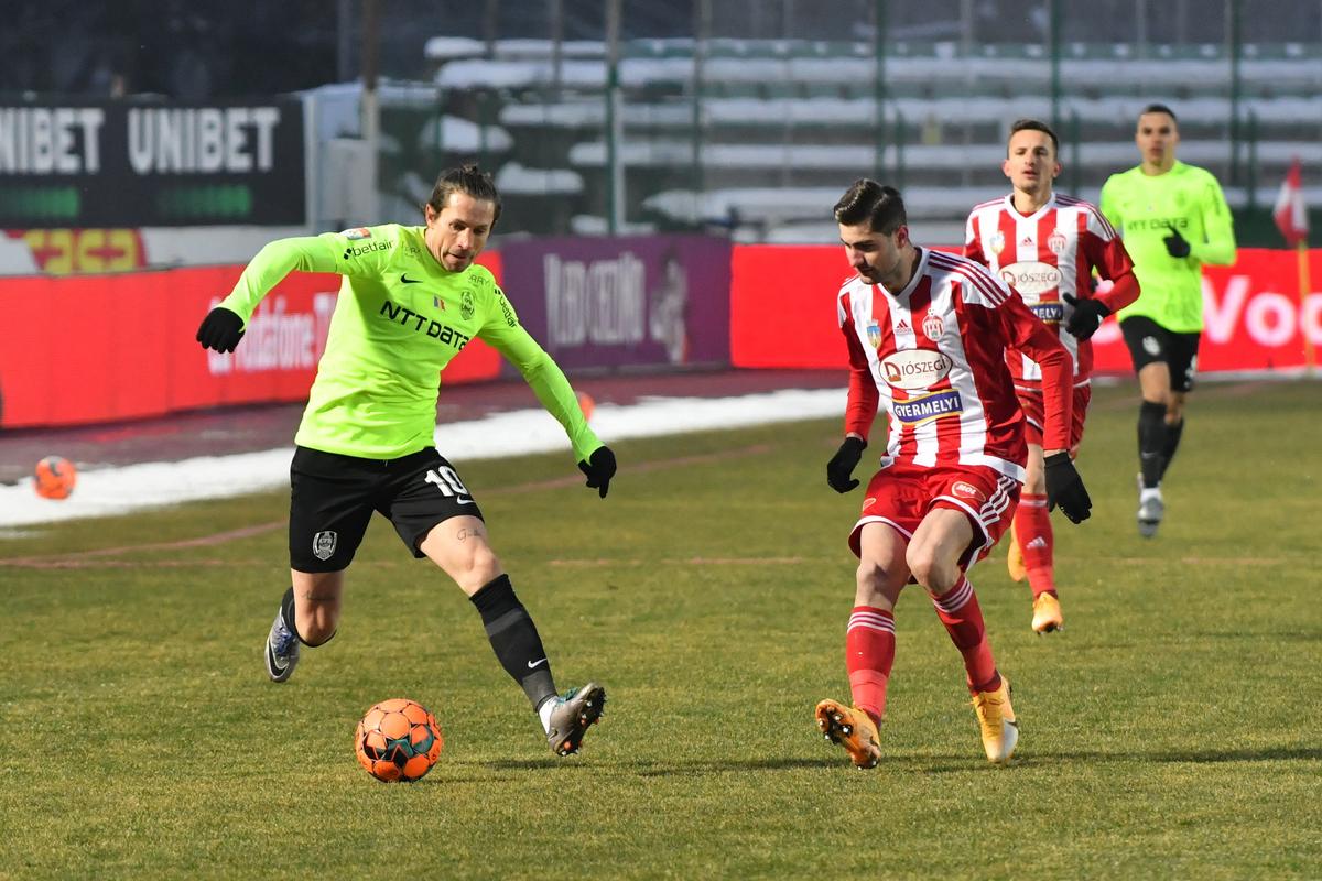 FOTO+VIDEO. Sepsi - CFR Cluj 0-1 » Victorie la limită pentru campioană în „Epoca de gheață”