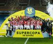 Athletic Bilbao a învins-o pe Barcelona, scor 3-2, în finala Supercupei Spaniei.