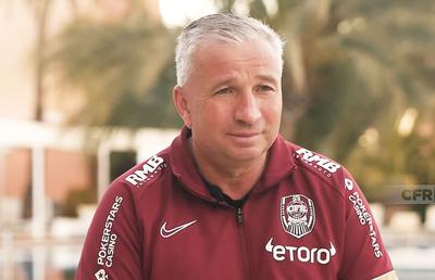 Dan Petrescu, înainte de meciul cu FCSB: „Presiunea e la noi, nu la ei!” + Impresiile despre cantonament și noii jucători