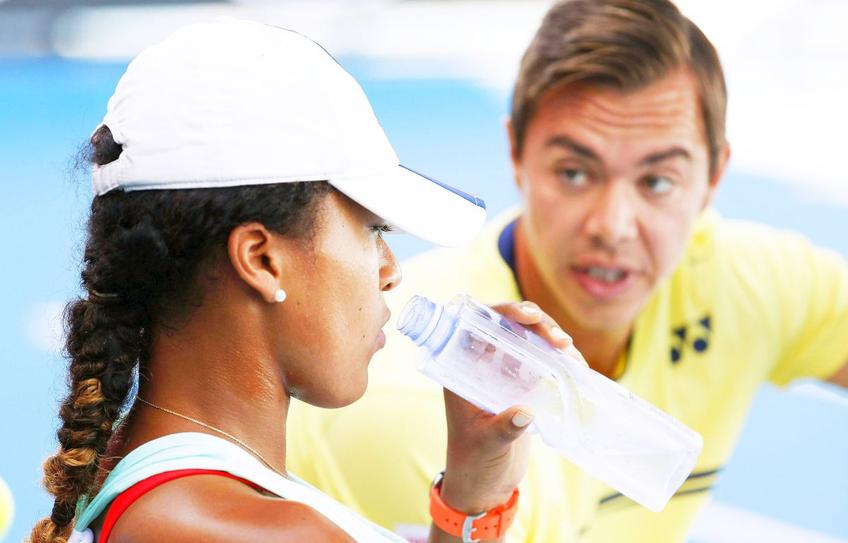 Sascha Bajin și Naomi Osaka // FOTO: Imago