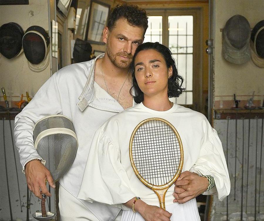Ons Jabeur, alături de soțul ei, fostul scrimer Karim Kamoun // sursă foto: Instagram @ onsjabeur „În noaptea asta, îmi pun soțul la treabă” » Întreaga arenă de la Australian Open a izbucnit în râs, după declarația lui Ons Jabeur