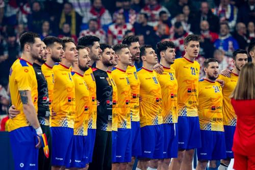 Naționala masculină de handbal la EURO 2024 Foto Imago