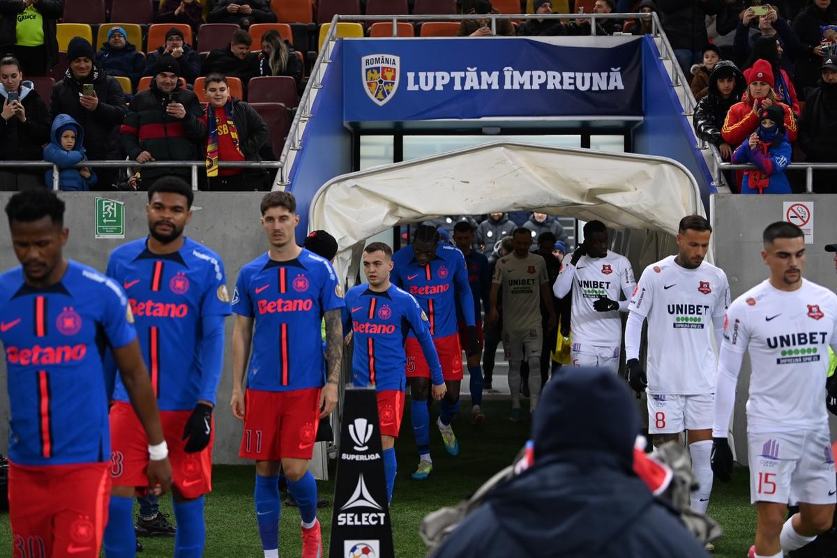 No Olaru, no party! Fără căpitanul Darius, FCSB a smuls cu forcepsul o remiză cu Hermannstadt prin „nebunia” lui Crețu